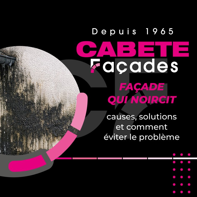 Façade qui noircit : causes, solutions et comment éviter le problème