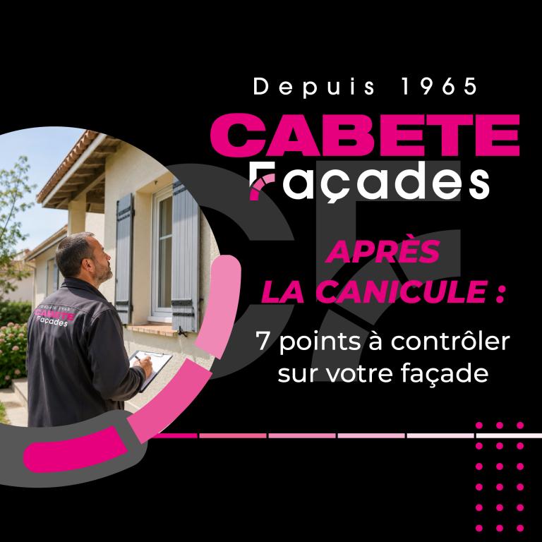 Après la canicule, inspectez votre façade : les 7 points à contrôler avant que les dégâts ne s'aggravent