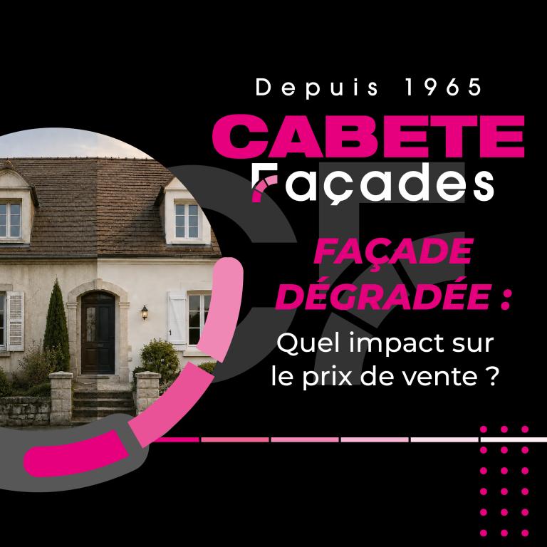 Une façade dégradée fait-elle baisser le prix de votre maison ?