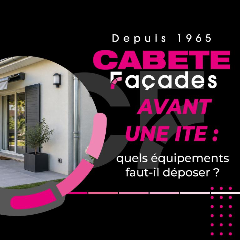 Avant une ITE : quels équipements faut-il déposer, déplacer ou adapter ?